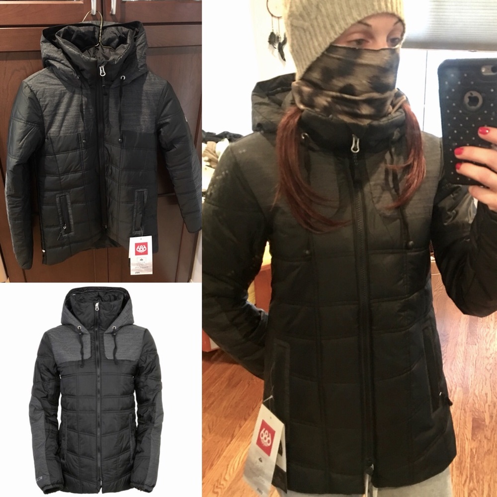 686 Uptown GLCR Insulated Parka Black XS